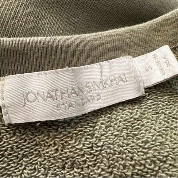 JONATHAN SIMKHAI STANDARD Channing Bodysuit in Eucalyptus Size small - Picture 11 of 12